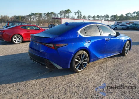 2024 Lexus Is 350 F Sport z USA, uszkodzony, nr VIN JTHGZ1B22R5077895